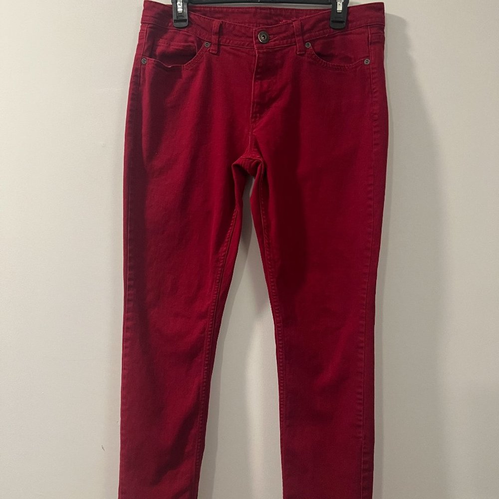 Red Skinny Jeans